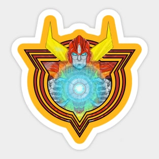 Hot Rod Rodimus Prime Transformers G1 Sticker